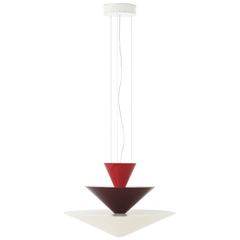 Gio LN14 Hanglamp Ø60 cm, Rood / Wijnrood