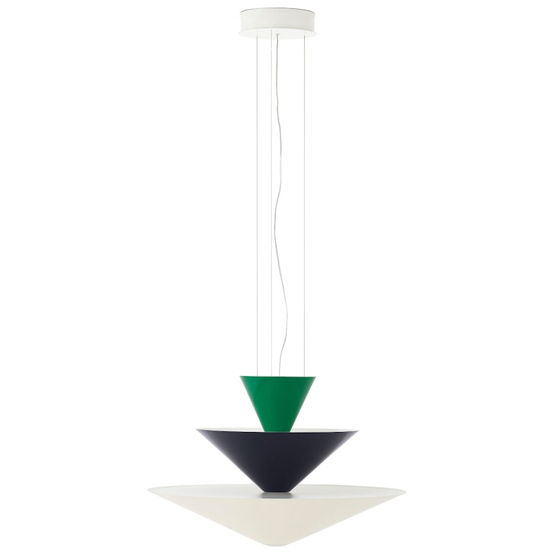 Gio LN14 Hanglamp Ø60 cm, Blauw / Groen