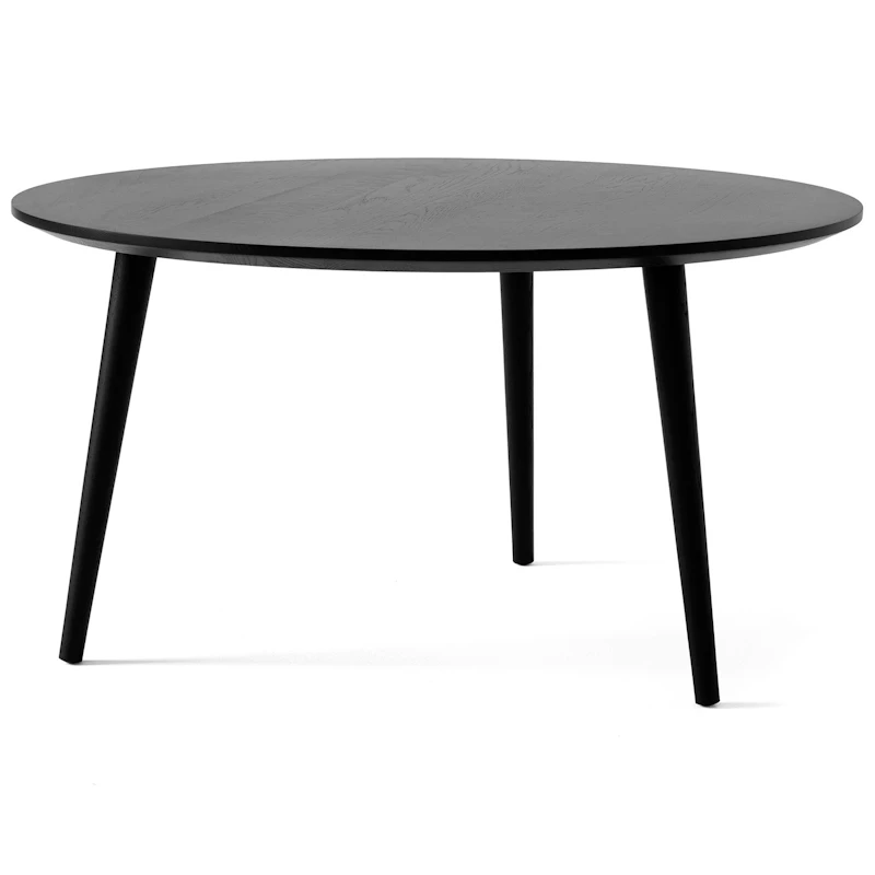 In Between SK15 Koffietafel 90cm, Zwart Gelakt Eiken