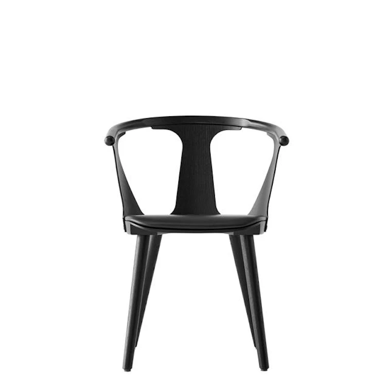In Between SK2 Dining Chair Black Oak/Black Noble Leather