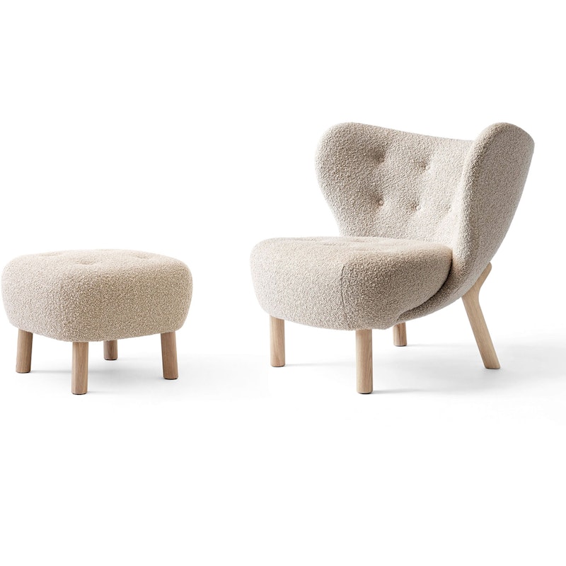 Little Petra VB1 Loungestoel   Set, Karakorum / Geolied Eiken