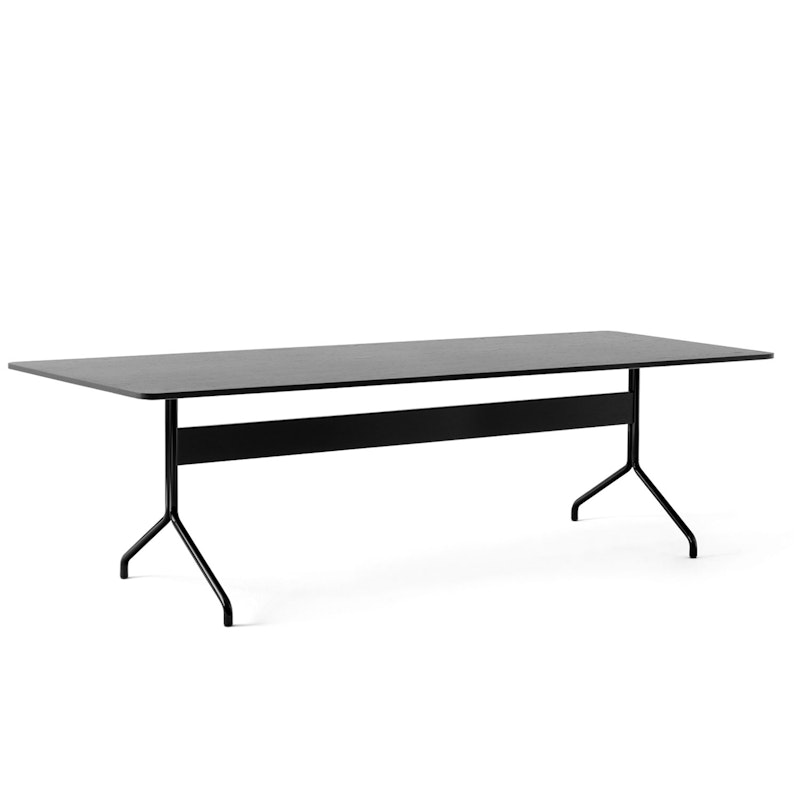 Pavilion AV24 Eettafel 250x110 cm, Zwart Eiken/Zwart