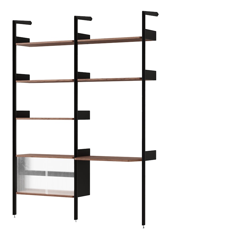 Rombe IF2/IF6 Kastsysteem Config D, Walnoot