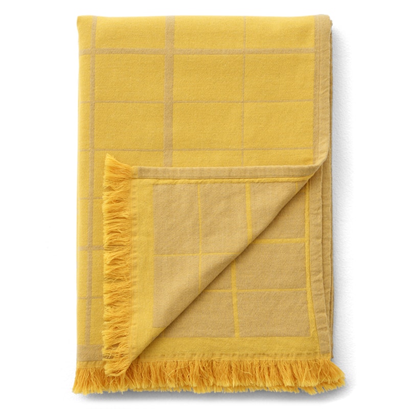 Untitled Throw AP10, Light Beige, 150x210 cm Deken 150x210 cm Desert Yellow