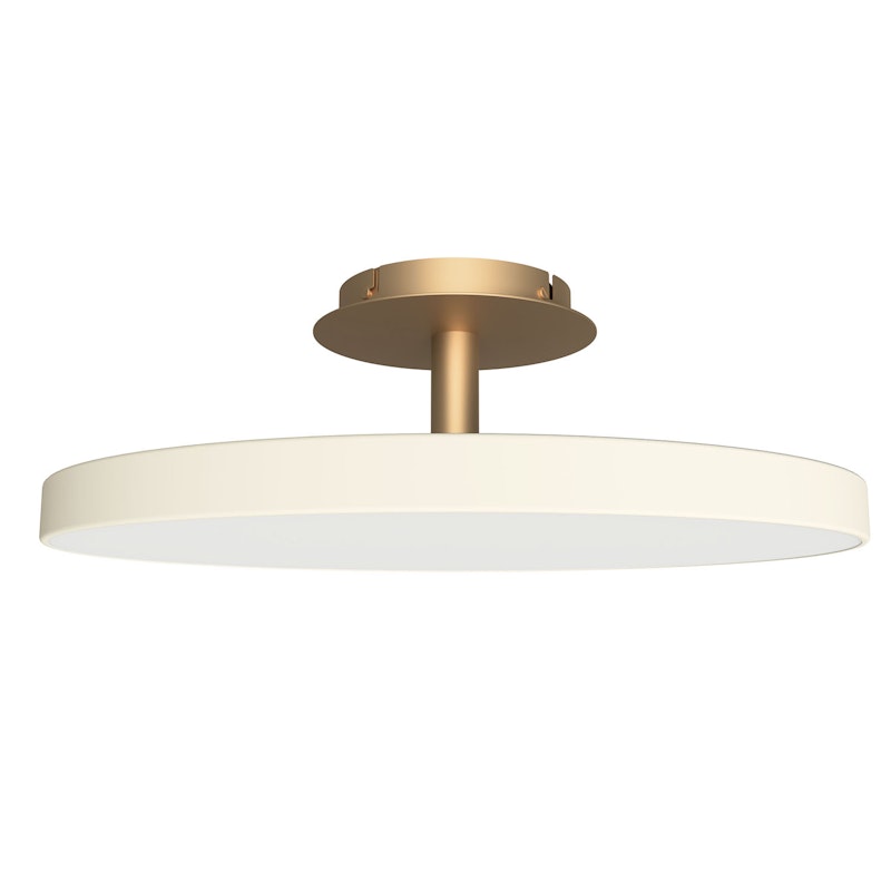 Asteria Up Plafondlamp Large, Parelwit