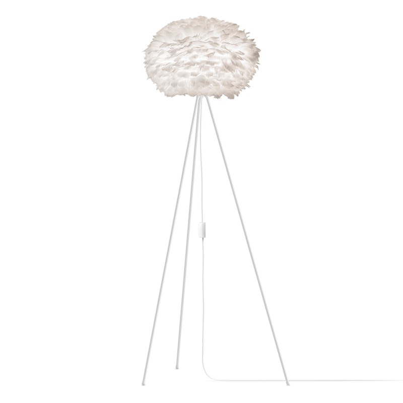 Eos Floor Lamp Ø45 cm, White/White