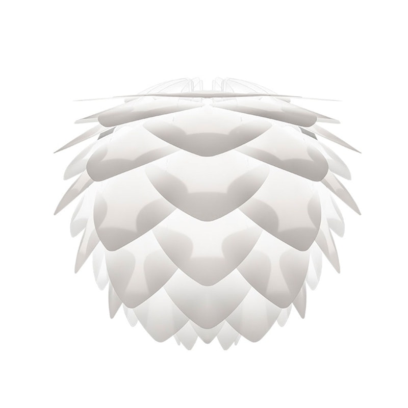 Silvia Lampenkap 50 cm, Wit