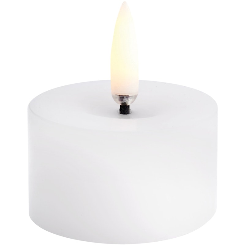 LED Stompkaars Gesmolten Nordic White, 5x2,8 cm