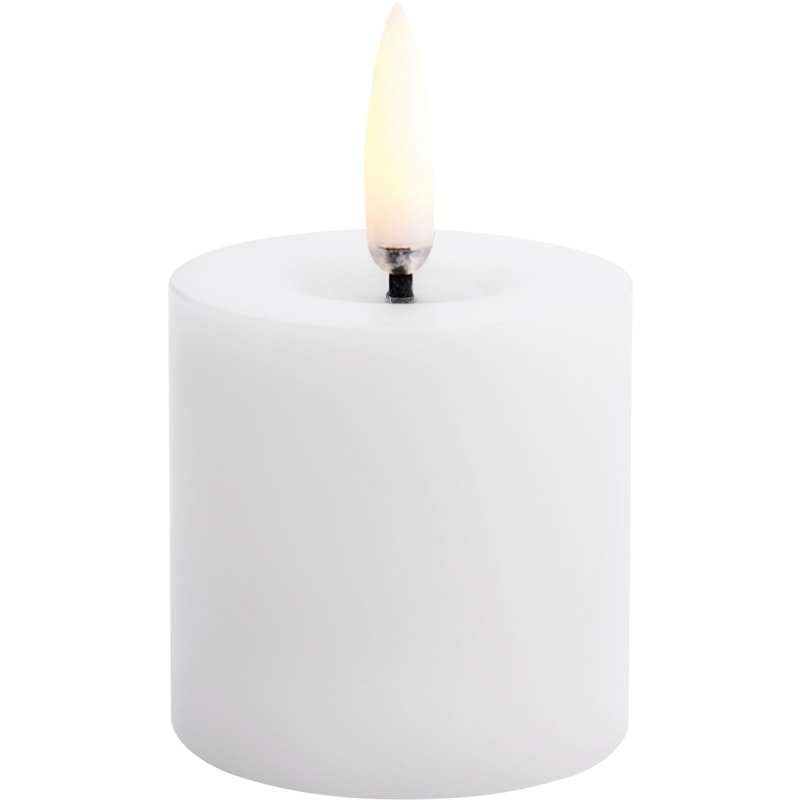 LED Stompkaars Gesmolten Nordic White, 5x4,5 cm