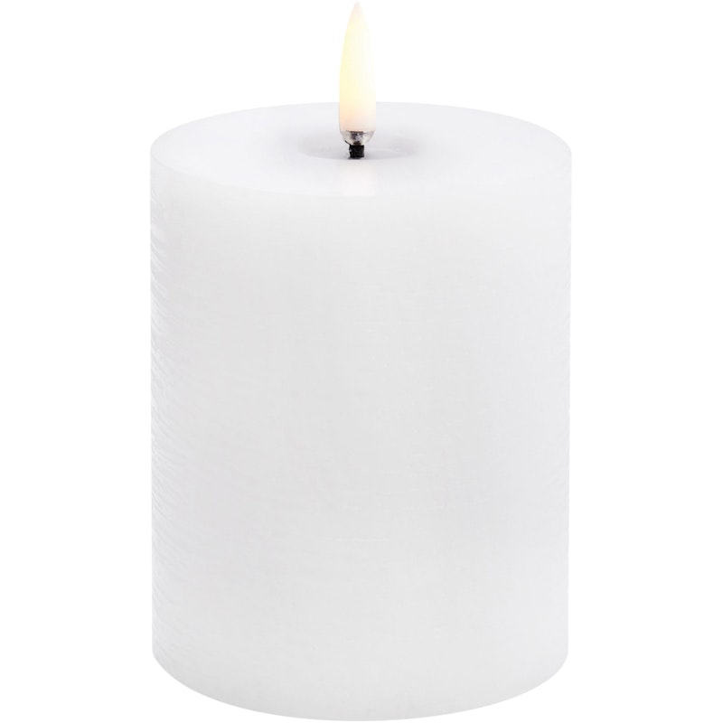 LED Stompkaars Gesmolten 7,8x10,1 cm, Nordic White