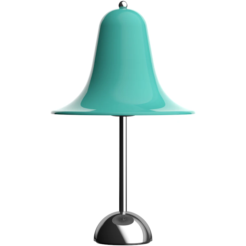 Pantop Tafellamp Ø23, Chroom / Light Teal