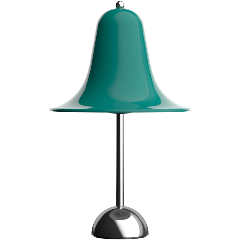 Pantop Tafellamp Ø23, Chroom / Dark Teal
