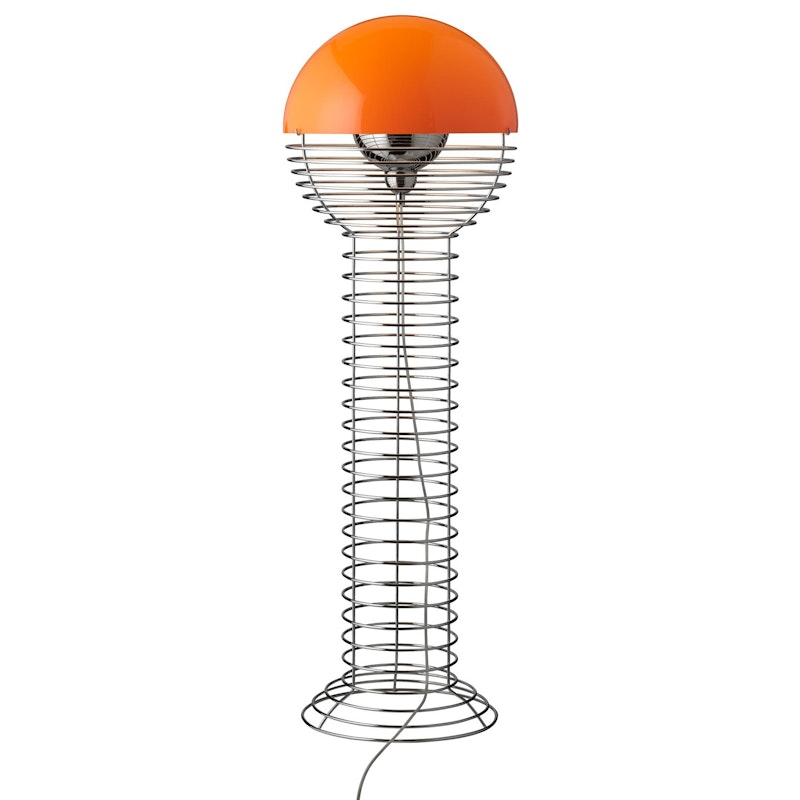 Wire Vloerlamp 120 cm, Oranje
