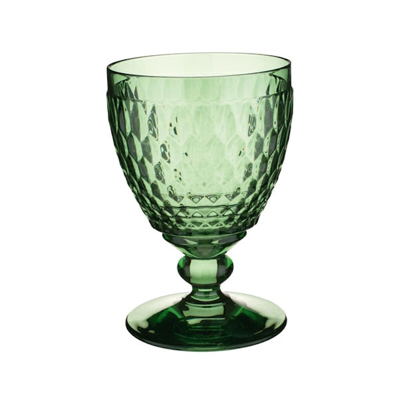 Boston Coloured Rodewijnglas 20 cl, Groen