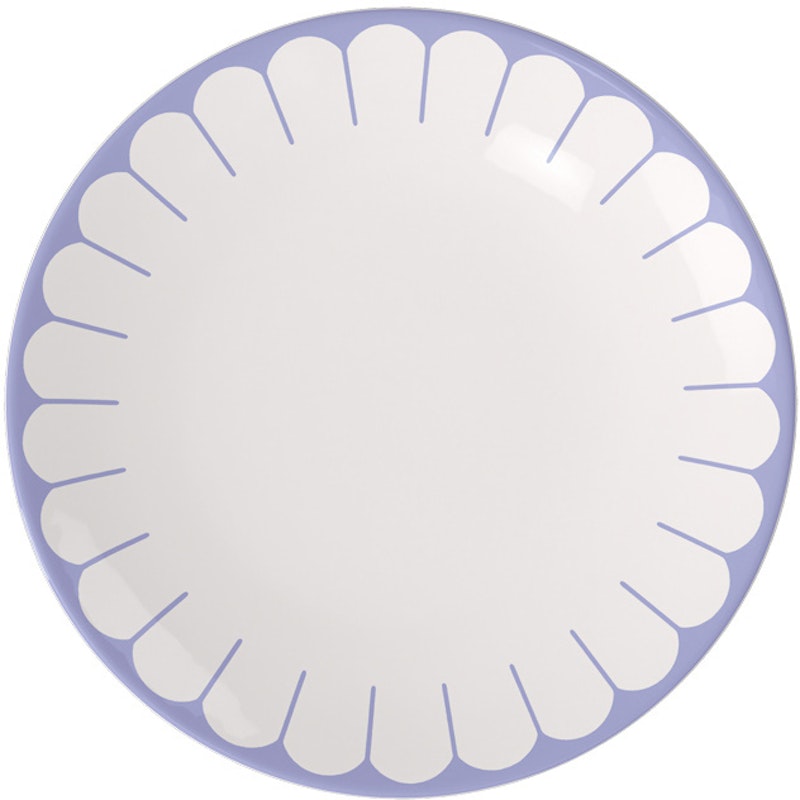 Fleur Dinerbord 26,5 cm, Bleu