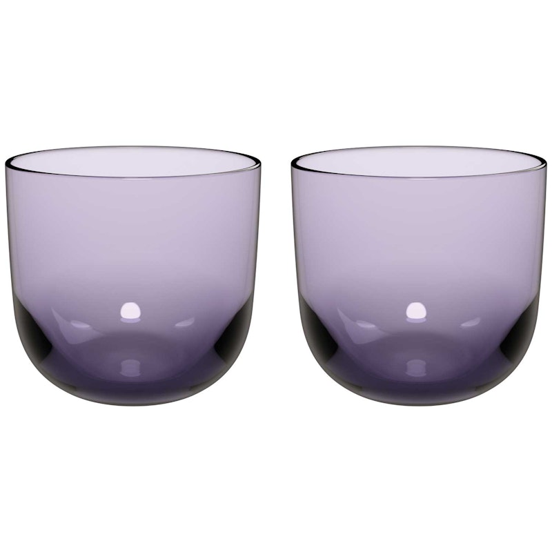 Like Waterglas Pak van 2, Lavendel