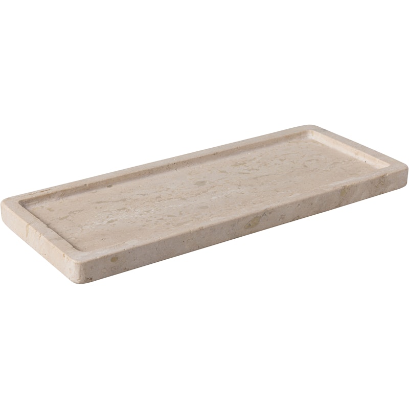 Manufacture Travertine Schaal 10,5x25,5 cm