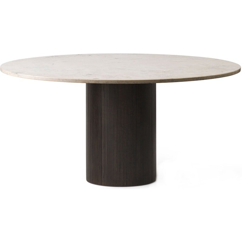 495 Cabin Tafel Rond Ø150 cm, Jura Marmer / Donker eiken