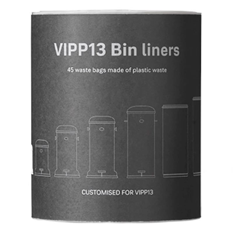 Vipp 13 Vuilniszak Voor Een Pedaalemmer Pak van 8, 4 L