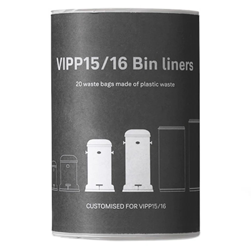 Vipp 15/16 Vuilniszak Voor Een Pedaalemmer Pak van 8, 18 L