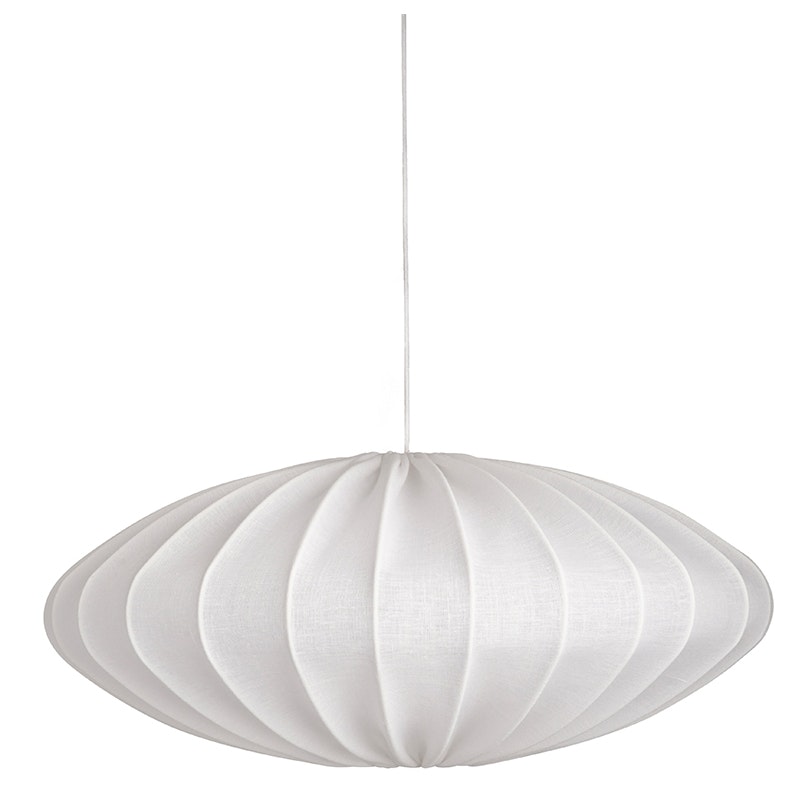 Ellipse 65 Hanglamp Linnen, Wit