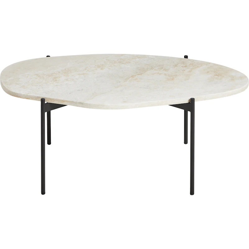LA TERRA Salontafel Travertijn Ivoor L: 95 cm