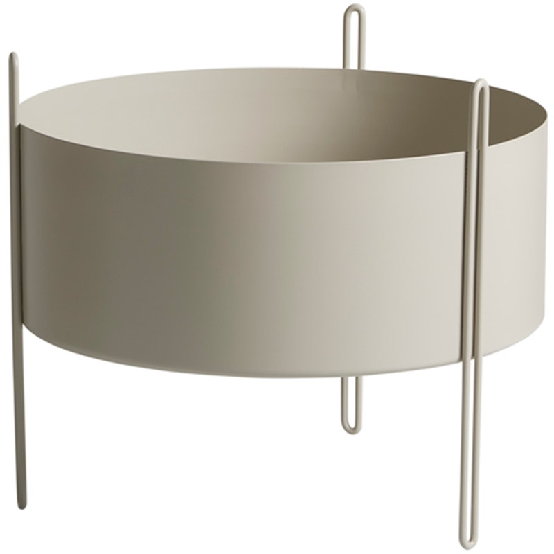 Pidestall Pot Ø40 cm, Grijs