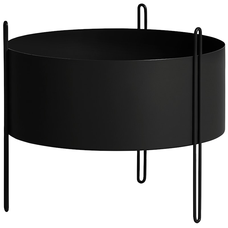 Pidestall Pot Ø40 cm, Zwart