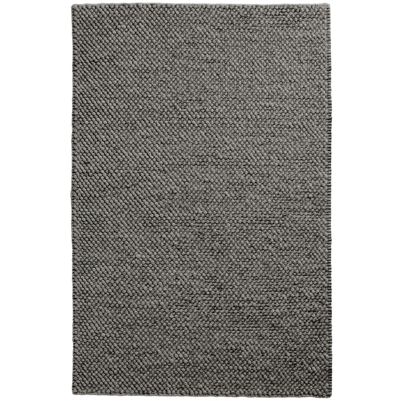 Tact Vloerkleed Wol 200x300 cm, Anthracite Grey
