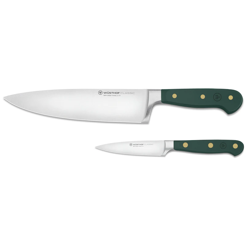 Classic Colour Startersset Met 2 Messen, Fresh Rosmary