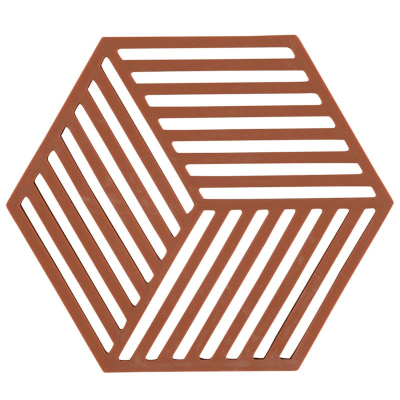 Hexagon Trivet Pannenonderzetter Terracotta