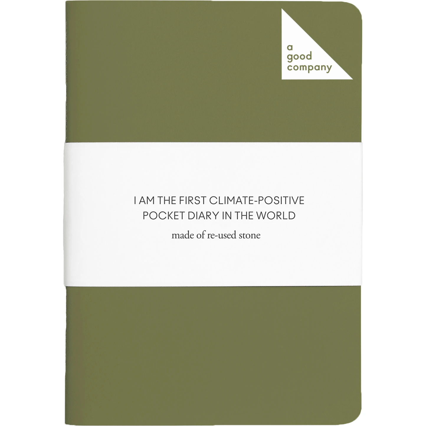 A Good Notebook A6 3-pack, Grass Green | RoyalDesign