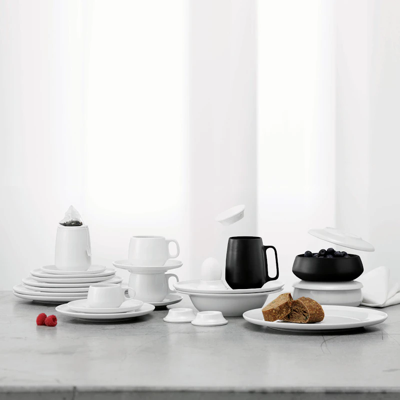 Enso Soup Plate 22 cm, White from Aida | RoyalDesign