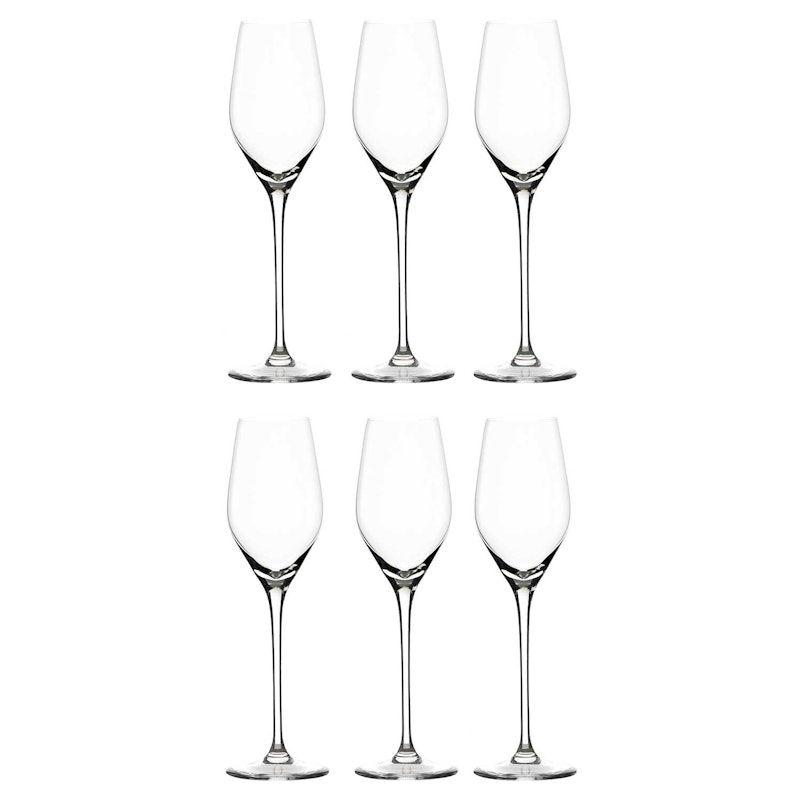 Passion Connoisseur Champagne Glass, 6 Pcs