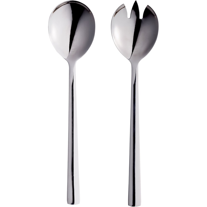 Raw Salad Servers, Stainless Steel