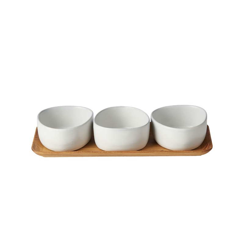 Raw Organic Bowls 3-pack, Arctic White