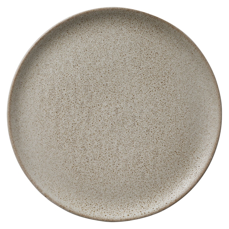 Raw Dessert Plate 20 cm, Sandy Beige