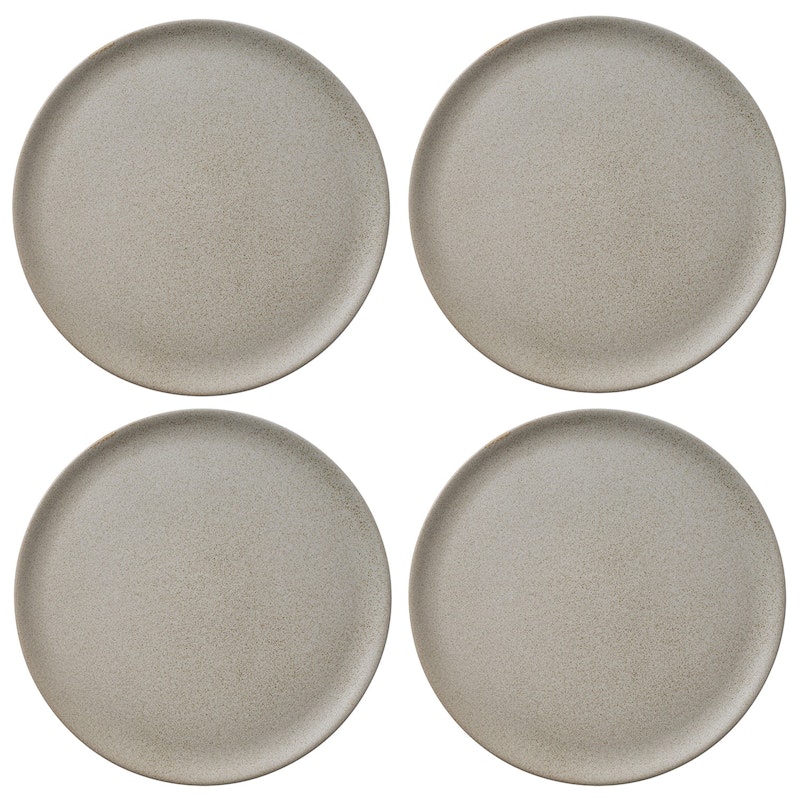 Raw Dinner Plate 28 cm 4-pack, Sandy Beige