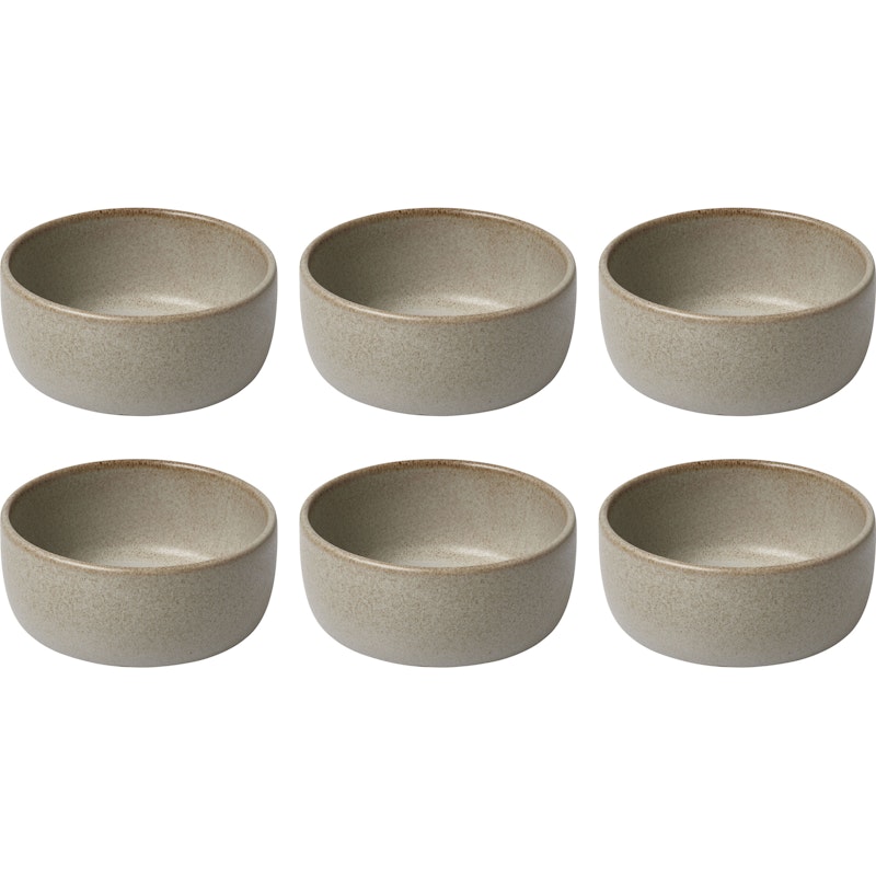 RAW Bowl 13,5 cm 6-pack, Sandy Beige