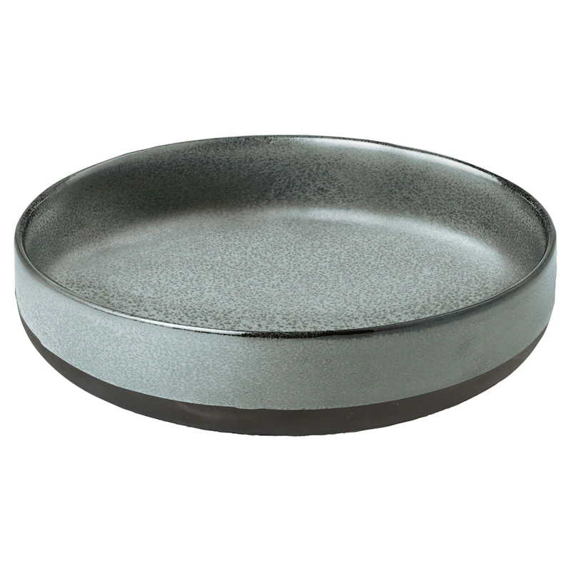 Raw Serving Bowl 30 cm, Northern Green