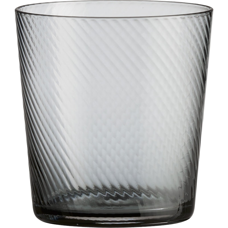 RAW Unique Swirl Glass Low 30 cl, Smoke