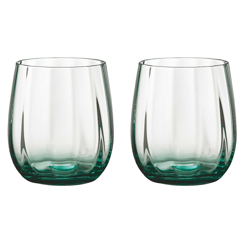 SØHOLM Sonja Drinking Glasses, 2-pack, Green