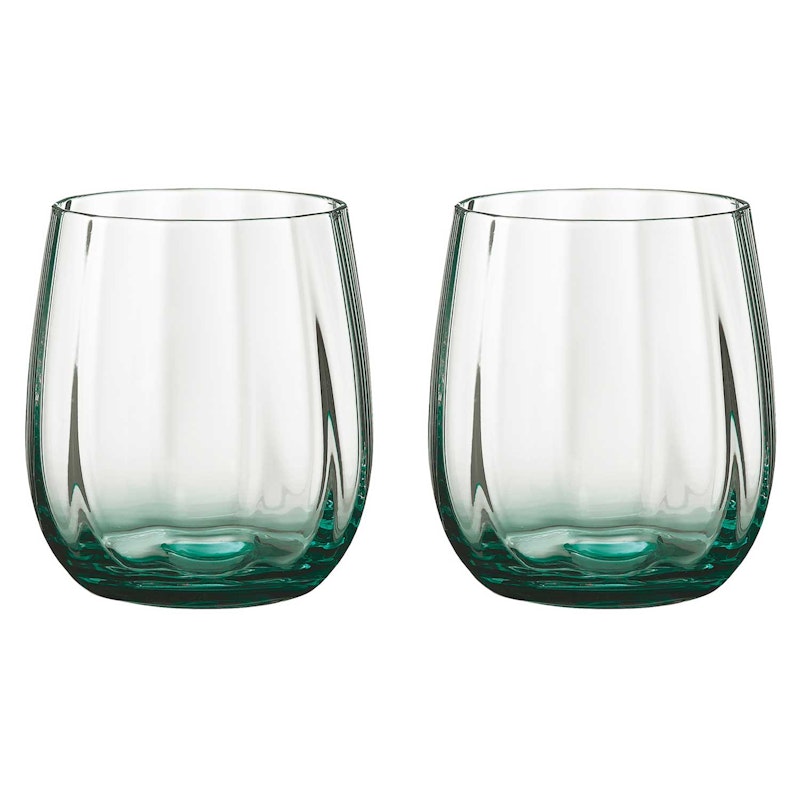 SØHOLM Sonja Drinking Glasses, 2-pack, Green