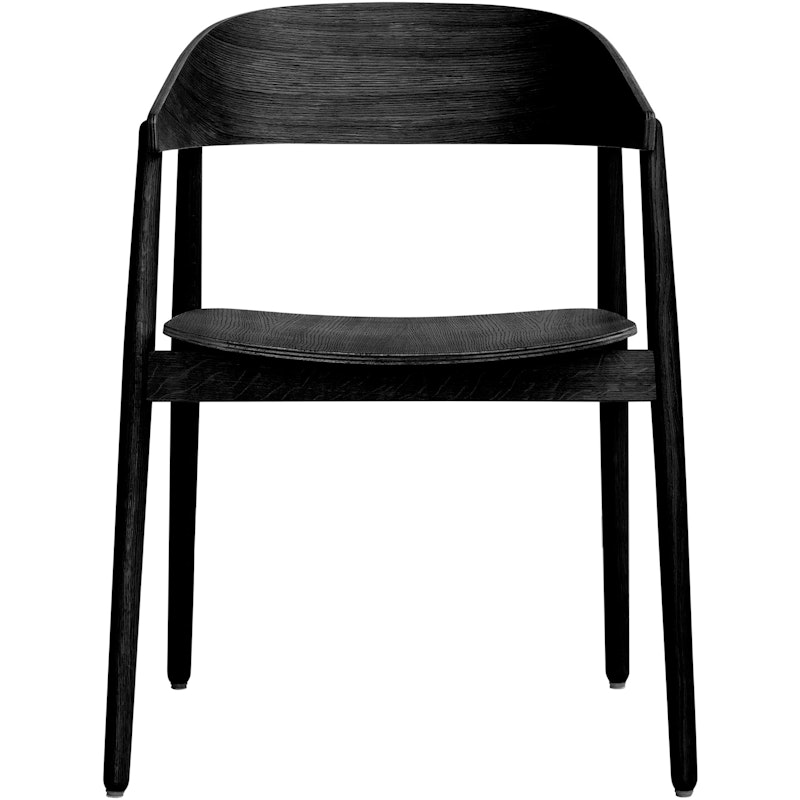 AC2 Armchair, Black lacquered Oak