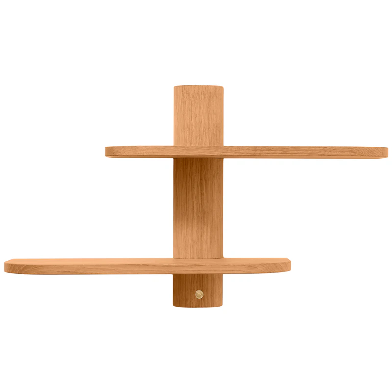 Bend Wall Shelf, Oiled Oak