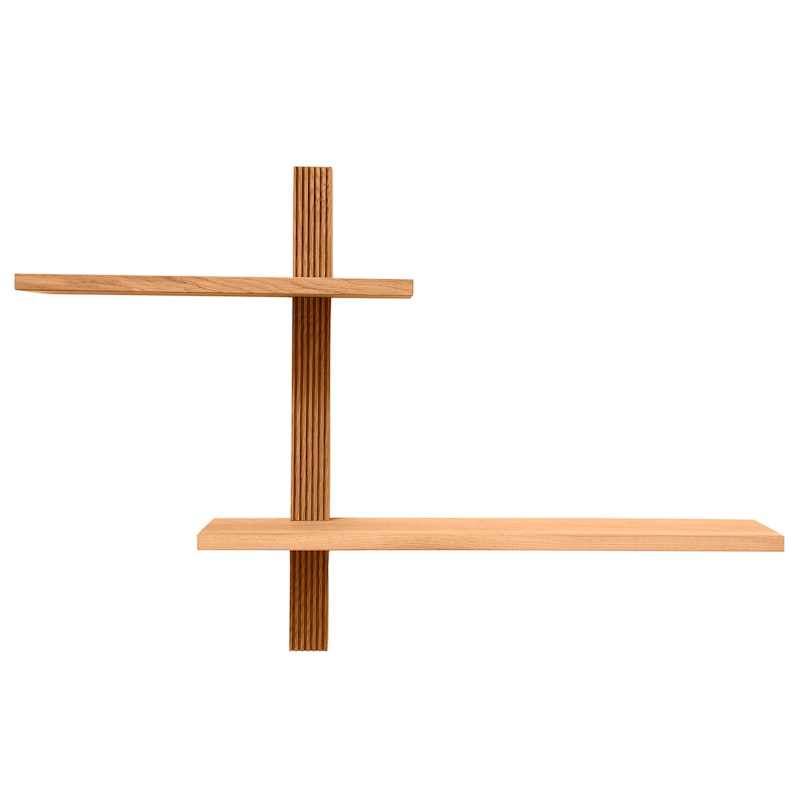 Phase Wall Shelf, Oiled Oak