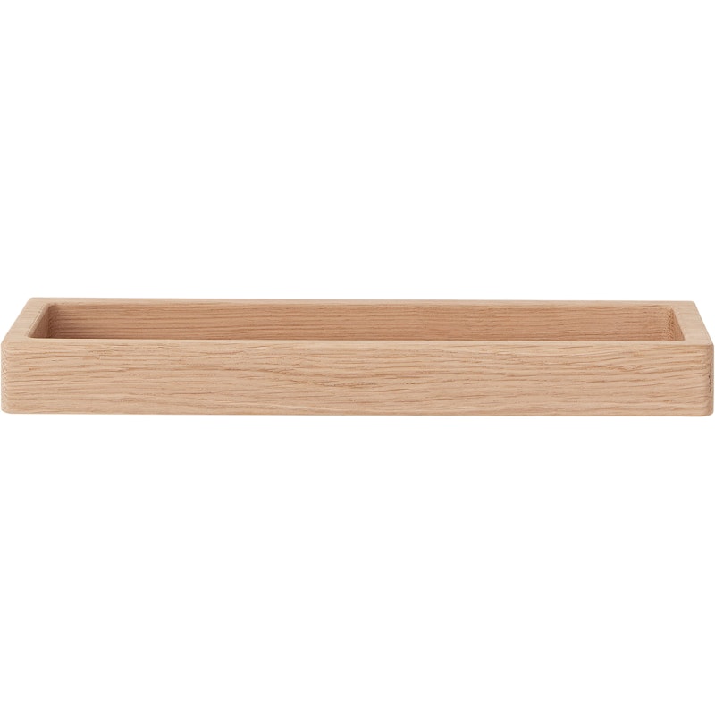 Wall Shelf 10 Oak, 32x12 cm