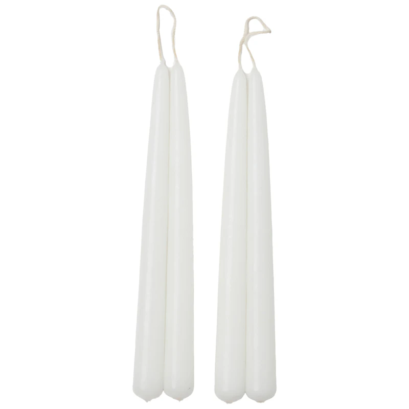 Blossom Candles 4-pack, White