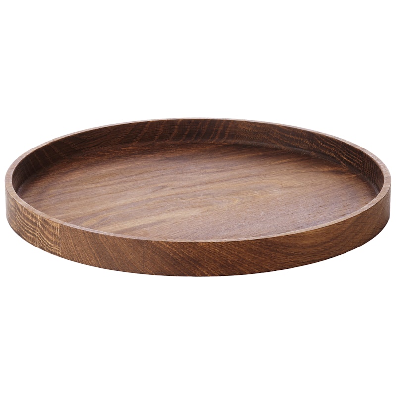 Luna Tray 28 cm, Smoked Oak
