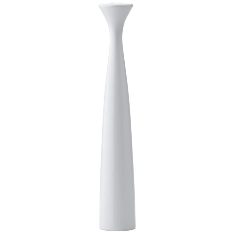 Rose Candle Holder, Cool Grey